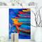 Designart - Boats and Jetty at Pier in Oil Painting - Sea & Shore Painting Print on Wrapped Canvas